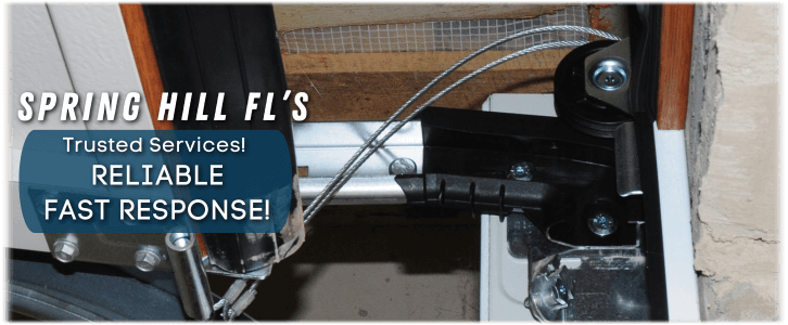 Garage Door Broken Cable Spring Hill FL